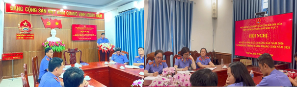 Viện ksnd khu vực 7 sơ kết công tác 6 tháng đầu năm 2026: Đoàn kết, đổi mới, trách nhiệm, kỷ cương, nâng cao chất lượng thực hành quyền công tố và kiểm sát hoạt động tư pháp