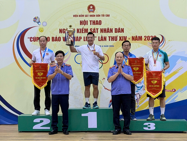 Viện kiểm sát nhân dân tỉnh khánh hòa tham gia thi đấu tại hội thao ngành kiểm sát nhân dân “cúp báo bảo vệ pháp luật” lần thứ XIV
