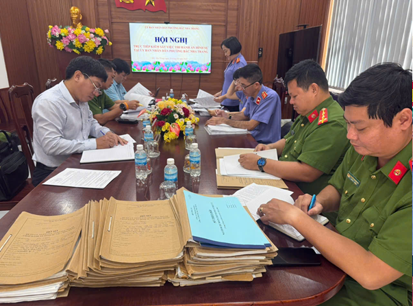 Viện kiểm sát nhân dân khu vực 1 - Khánh Hòa trực tiếp kiểm sát thi hành án hình sự tại cộng đồng năm 2026