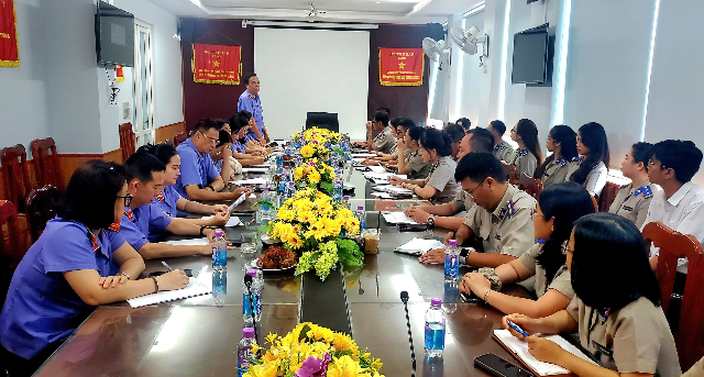 Viện kiểm sát nhân dân tỉnh Khánh Hòa phối hợp với Uỷ ban Mặt trận Tổ quốc Việt Nam tỉnh Khánh Hòa trực tiếp kiểm sát hoạt động thi hành án dân sự tại Thi hành án dân sự tỉnh Khánh Hòa