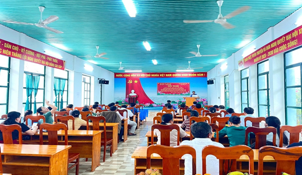 Viện kiểm sát nhân dân khu vực 7 - Khánh Hòa phối hợp tổ chức Hội nghị tuyên truyền Nghị quyết số 205/2025/QH15 về thí điểm khởi kiện vụ án dân sự bảo vệ nhóm dễ bị tổn thương và lợi ích công tại xã Bác Ái