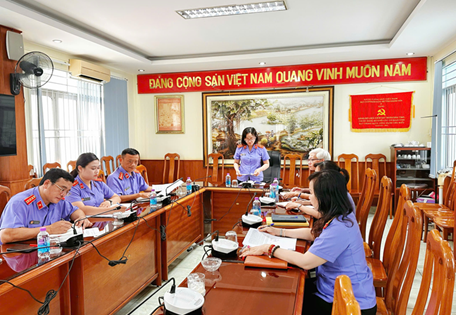 Chi bộ 3 trực thuộc Đảng bộ VKSND tỉnh Khánh Hòa  tổ chức sinh hoạt chuyên đề quý II năm 2026