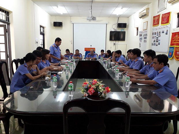 VKSND tỉnh Khánh Hòa thanh tra hành chính tại VKSND thành phố Cam Ranh