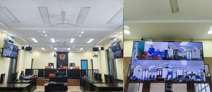 VIỆN KSND KHU VỰC 4 – KHÁNH HÒA PHỐI HỢP TỔ CHỨC PHIÊN TÒA XÉT XỬ TRỰC TUYẾN VỤ ÁN TRỘM CẮP TÀI SẢN
