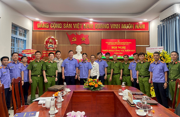 Viện kiểm sát nhân dân khu vực 7 - Khánh Hòa tổ chức Hội nghị triển khai công tác kiểm sát năm 2026