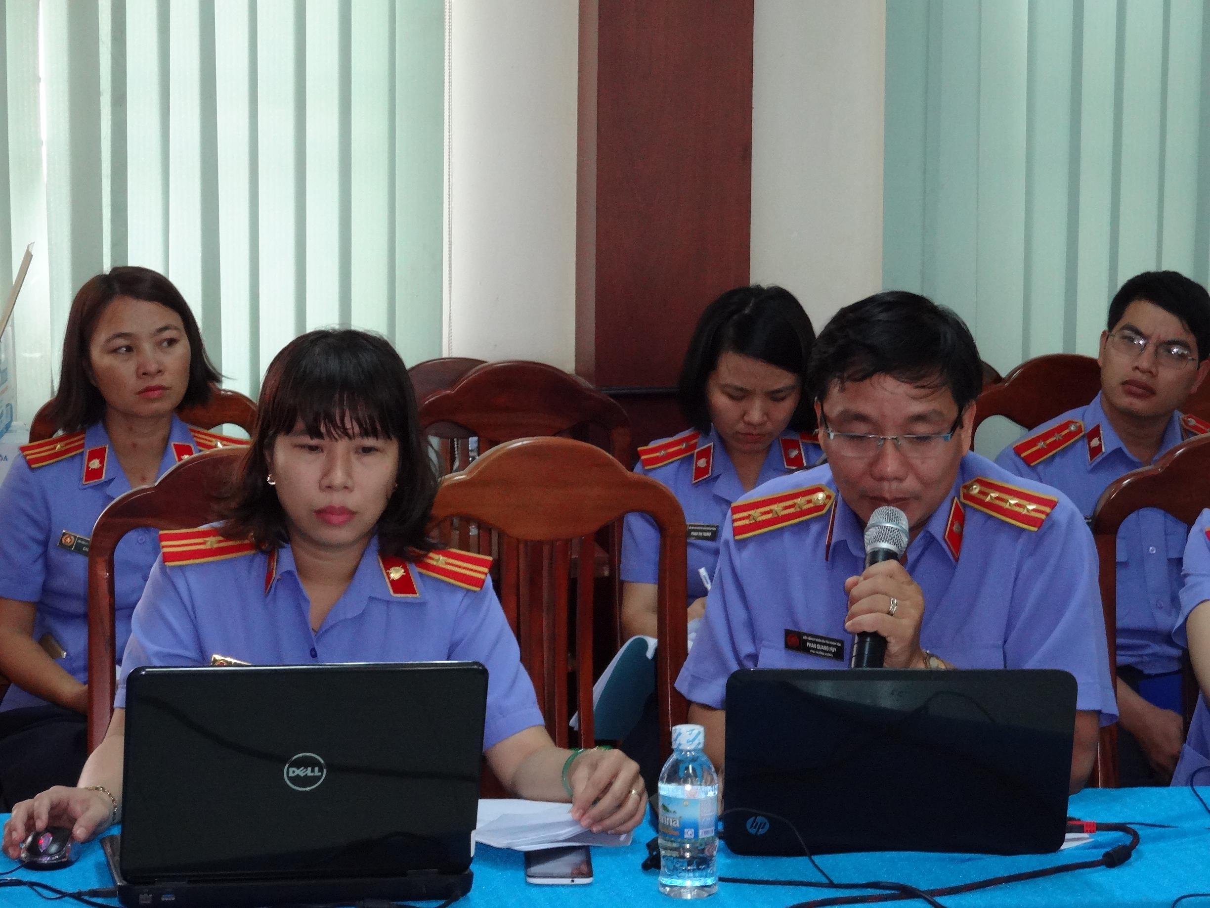 Hội nghị tập huấn công tác thống kê và công nghệ thông tin  ngành Kiểm sát Khánh Hòa năm 2016