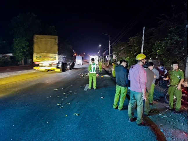 Tai nạn giao thông nghiêm trọng xảy ra trên Quốc lộ 1A đoạn qua huyện Vạn Ninh