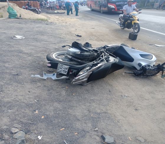 Vụ tai nạn giao thông rất nghiêm trọng trên địa bàn huyện Diên Khánh