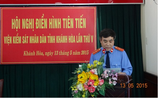 Viện kiểm sát nhân dân tỉnh Khánh Hòa tổ chức Hội nghị điển hình tiên tiến lần thứ V