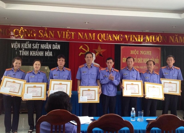 Đảng ủy Viện kiểm sát nhân dân tỉnh Khánh Hòa tổ chức hội nghị toàn Đảng bộ