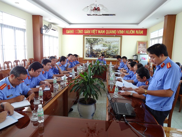 Ban chỉ đạo trang tin điện tử VKSND tỉnh Khánh Hoà triển khai thực hiện chỉ thị 05/ct-vkstc-tcks ngày 23/8/2012 của VKSNDTC.