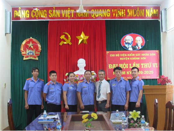 Đại hội Chi bộ Viện kiểm sát nhân dân huyện Khánh Sơn  lần thứ VI, nhiệm kỳ 2020-2025
