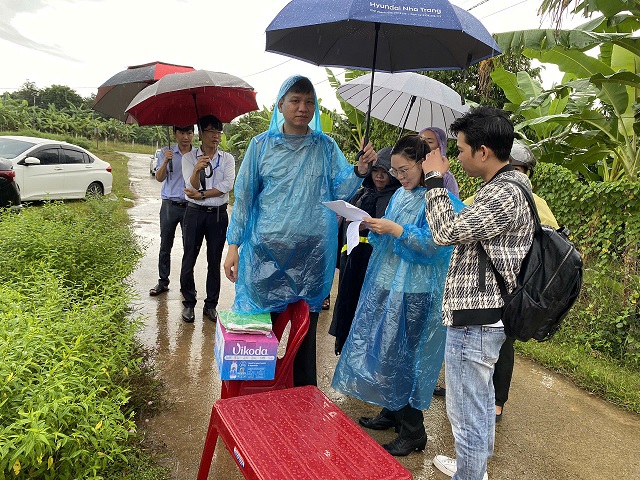 Viện kiểm sát nhân dân huyện Khánh Vĩnh kiểm sát việc cưỡng chế, kê biên tài sản thi hành án dân sự