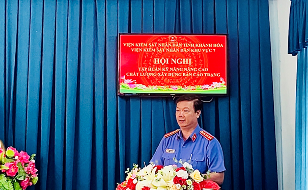 TỔ CHỨC HỘI NGHỊ TẬP HUẤN CHUYÊN ĐỀ NGHIỆP VỤ: “NÂNG CAO CHẤT LƯỢNG XÂY DỰNG BẢN CÁO TRẠNG”