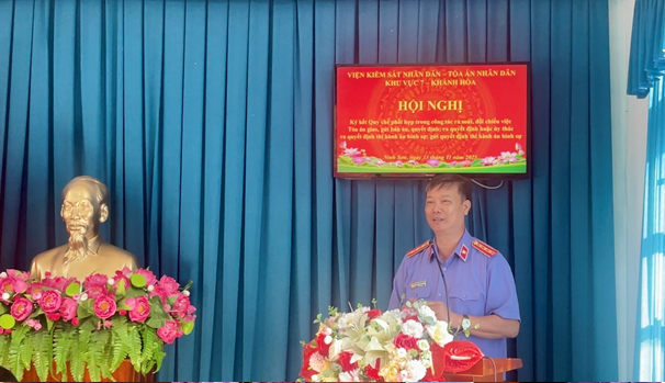 VIỆN KIỂM SÁT NHÂN DÂN KHU VỰC 7 – TÒA ÁN NHÂN DÂN KHU VỰC 7 KÝ KẾT QUY CHẾ PHỐI HỢP TRONG CÔNG TÁC GIAO, GỬI BẢN ÁN, QUYẾT ĐỊNH VÀ THI HÀNH ÁN HÌNH SỰ