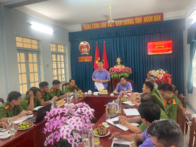 Viện kiểm sát nhân dân khu vực 7 – Khánh Hòa và Công an các xã ký kết Quy chế phối hợp trong công tác tiếp nhận, phân loại, xử lý tố giác, tin báo về tội phạm và kiến nghị khởi tố