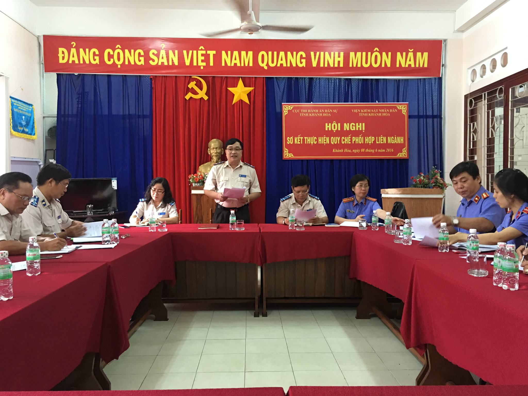 VKSND tỉnh Khánh Hòa tham gia Hội nghị sơ kết Quy chế phối hợp trong công tác thi hành án dân sự tại Cục THADS tỉnh Khánh Hòa