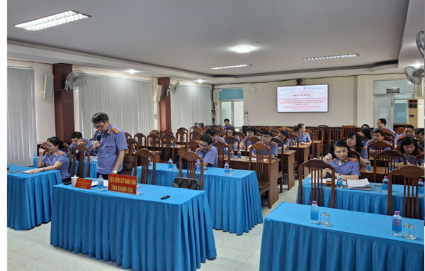 KHÓA TẬP HUẤN MỘT SỐ KỸ NĂNG KIỂM SÁT GIẢI QUYẾT CÁC VỤ VIỆC DÂN SỰ, VỤ ÁN HÀNH CHÍNH, KIỂM SÁT THI HÀNH ÁN DÂN SỰ VÀ KIỂM SÁT GIẢI QUYẾT KHIẾU NẠI TỐ CÁO TRONG HOẠT ĐỘNG TƯ PHÁP