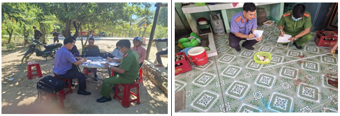 Viện kiểm sát nhân dân khu vực 7 thực hành quyền công tố, kiểm sát khám nghiệm hiện trường vụ án có dấu hiệu giết người	