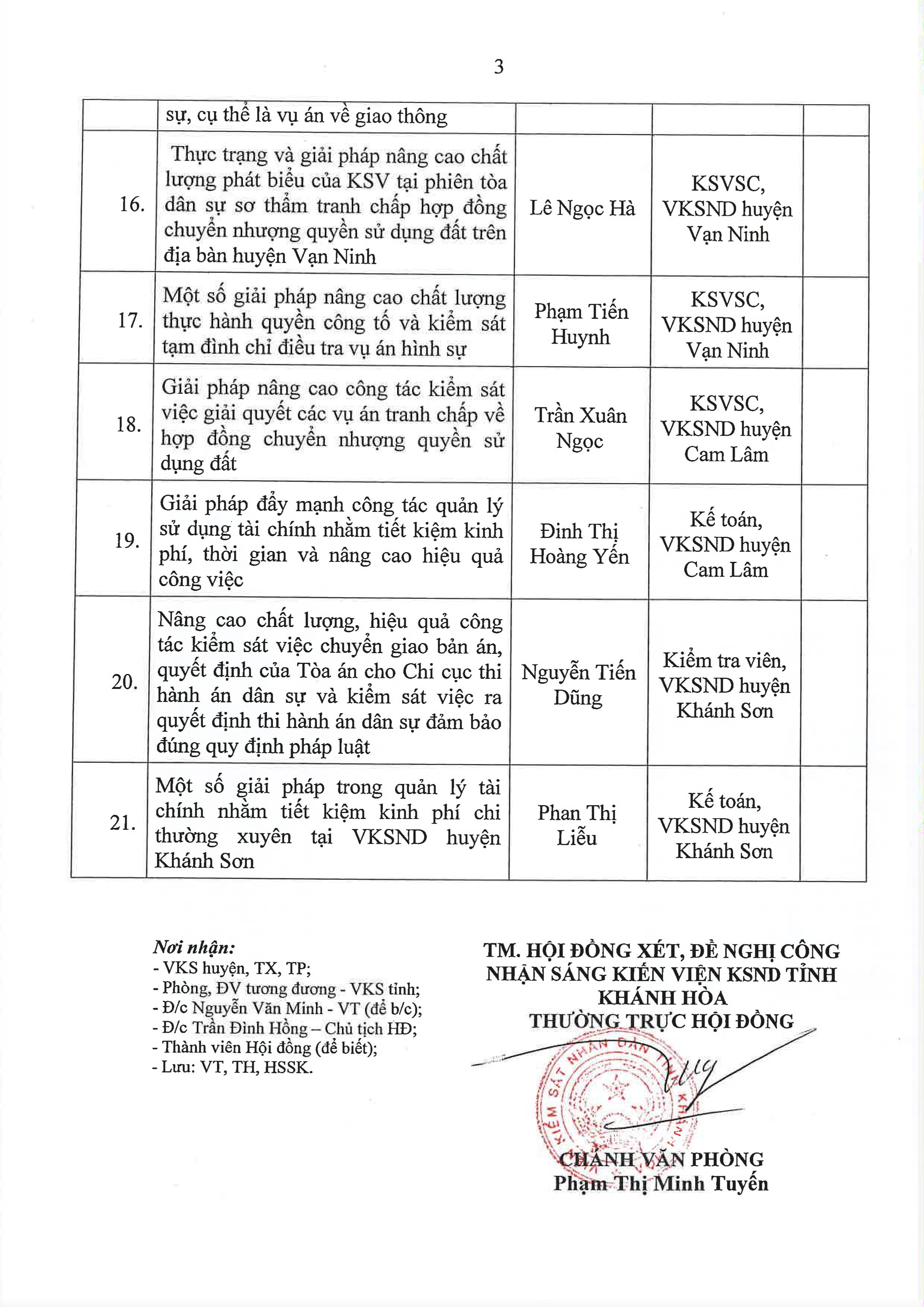 Thông báo về việc tiếp nhận hồ sơ xét, đề nghị công nhận sáng kiến cấp cơ sở (đợt 2)