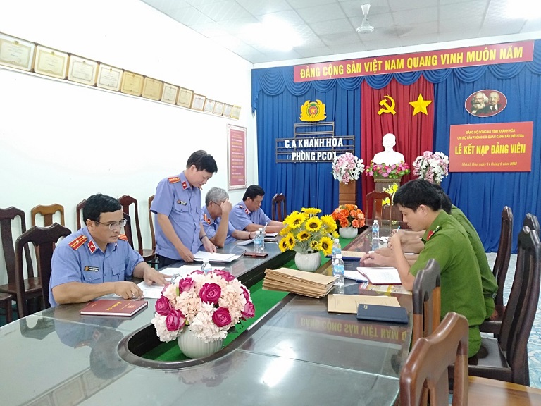Kết luận kiểm sát trực tiếp công tác giải quyết khiếu nại, tố cáo trong hoạt động tư pháp tại Cơ quan Cảnh sát đều tra - Công an tỉnh Khánh Hòa