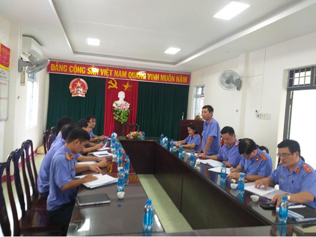 Kết thúc thanh tra chuyên đề về hoạt động nghiệp vụ tại Viện kiểm sát nhân dân thành phố Cam Ranh