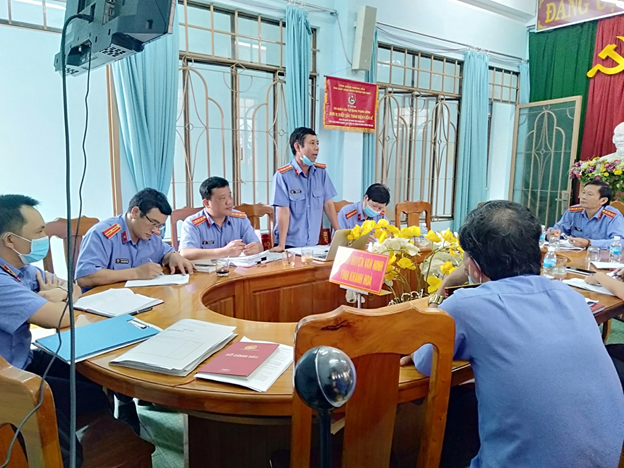 Kết thúc công tác thanh tra toàn diện tại Viện kiểm sát nhân dân huyện Vạn Ninh