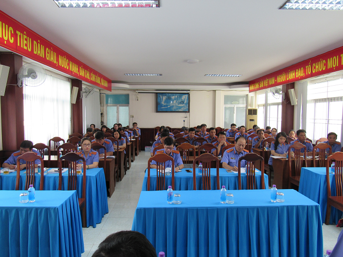 Viện kiểm sát nhân dân tỉnh Khánh Hòa tổ chức trực tuyến Hội nghị sơ kết công tác kiểm sát 6 tháng đầu năm 2023