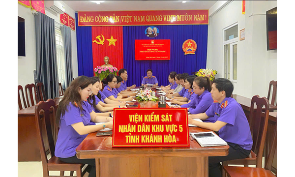 VIỆN KIỂM SÁT NHÂN DÂN KHU VỰC 5 - KHÁNH HÒA TỔ...