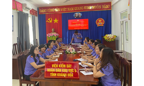 VIỆN KIỂM SÁT NHÂN DÂN KHU VỰC 5 - KHÁNH HÒA TỔ...
