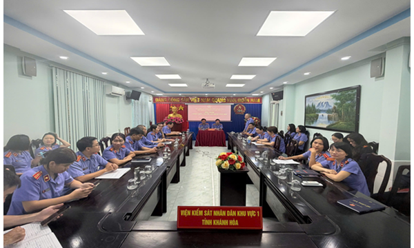 Viện kiểm sát nhân dân khu vực 1 – Khánh Hòa tổ...