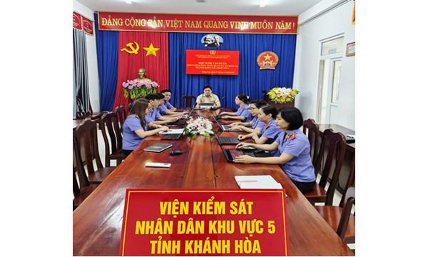 Viện kiểm sát nhân dân khu vực 5 – Khánh Hòa triển...