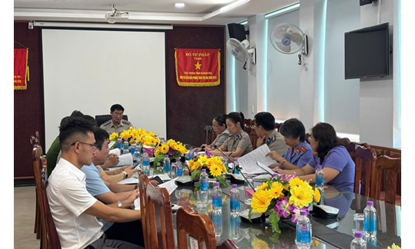 Viện kiểm sát nhân dân khu vực 1 tham gia họp bàn...