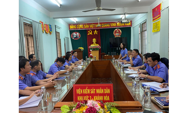 ĐOÀN KIỂM TRA VIỆN KIỂM SÁT NHÂN DÂN TỈNH KHÁNH...