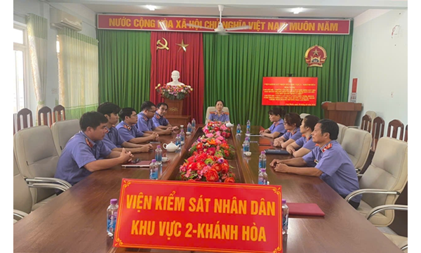 Viện kiểm sát nhân dân khu vực 2 - khánh hoà triển...