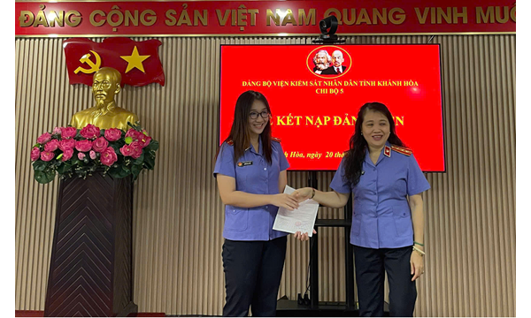 CHI BỘ 5 – ĐẢNG BỘ VIỆN KNSD TỈNH KHÁNH HÒA TỔ...