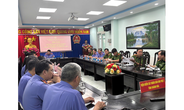 VKSND khu vực 1 – Khánh Hòa tổ chức Hội nghị...