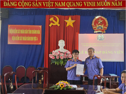 CHI BỘ VIỆN KIỂM SÁT NHÂN DÂN KHU VỰC 4 – KHÁNH...
