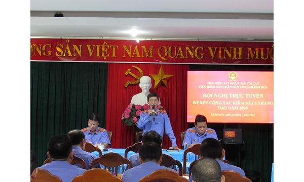 Viện kiểm sát nhân dân tỉnh Khánh Hòa tổ chức Hội...