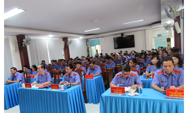 PHÁT HUY TRUYỀN THỐNG 66 NĂM, XÂY DỰNG NGÀNH KIỂM SÁT KHÁNH HÒA BẢN LĨNH, CHUYÊN NGHIỆP, HIỆN ĐẠI