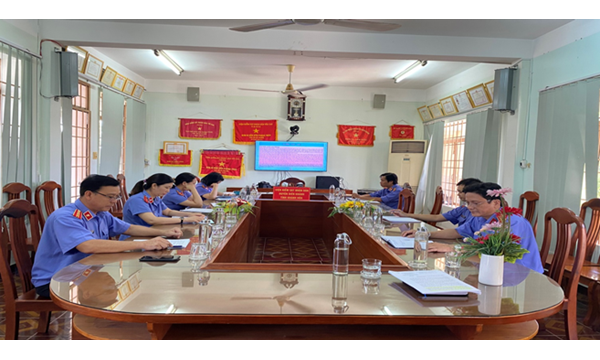 Chi bộ Viện kiểm sát nhân dân huyện Diên Khánh tổ chức...