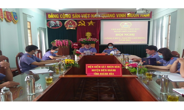Viện kiểm sát nhân dân huyện Diên Khánh tổ chức...