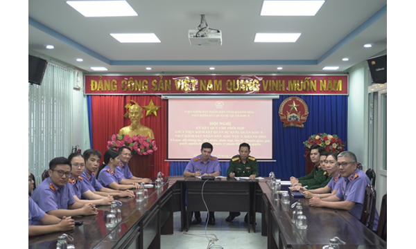 VKSND khu vực 1 – Khánh Hòa và VKSND khu vực 53 –...