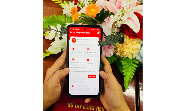 Chi bộ VKSND khu vực 5 triển khai ứng dụng “Sổ tay...