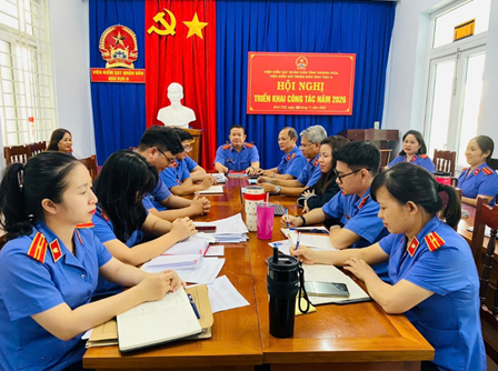 Viện kiểm sát nhân dân Khu vực 6 tổ chức hội nghị...