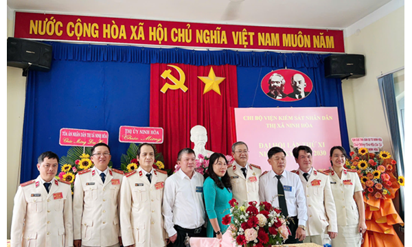 CHI BỘ VIỆN KSND TX. NINH HOÀ TỔ CHỨC THÀNH CÔNG ĐẠI...