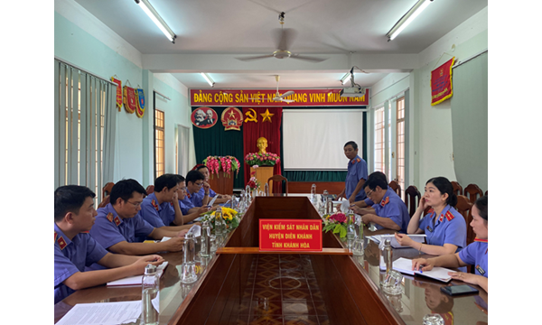 Viện kiểm sát nhân dân huyện Diên Khánh với công tác phòng,......