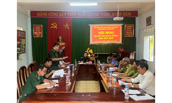 HỘI NGHỊ SƠ KẾT THI ĐUA KHỐI NỘI CHÍNH HUYỆN VẠN NINH NĂM 2023