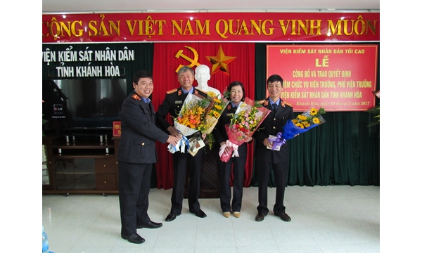 Hình ảnh Kiểm sát Khánh Hòa năm 2017